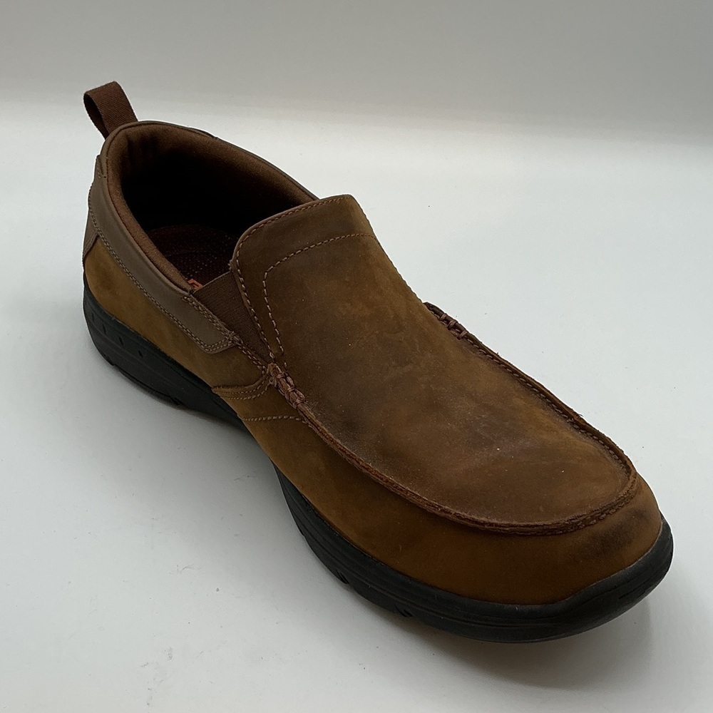 Skechers Men's Relaxed Fit: Harper - Forde loafer, dark brown, size 10